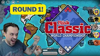 Risk Classic World Championships - Round One Official Game - 2023 S1