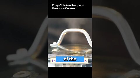 easy chicken recipe in pressure cooker 2
