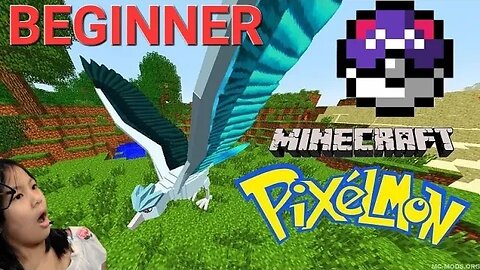 Embarking on a Pixel Adventure: My First Time Playing Pixelmon (A Minecraft Mod)! #pixelmon