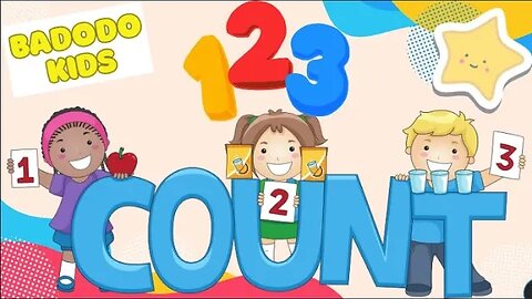 123 Counting & Tracing with Fruits | Fun Learning For Kids 😄