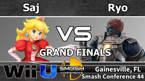 Saj vs. MVG|Ryo (Samus, Mac, Lucina, Ganon, Falcon, Ike) - SSB4 Grand Finals - SC44