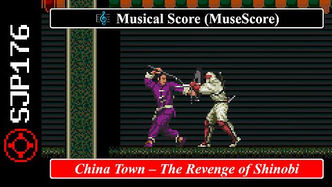China Town – The Revenge of Shinobi – Yuzo Koshiro | Musical Score (MuseScore)
