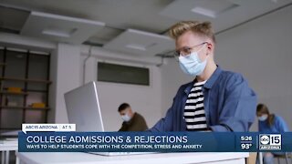 Helping students navigate college admissions and rejections