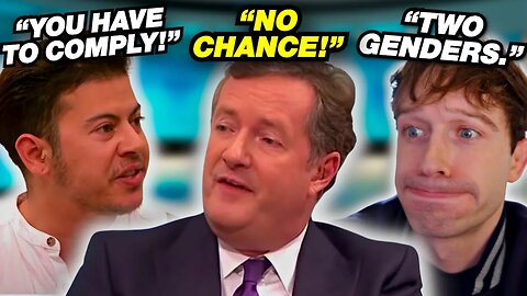 Piers Morgan & Non-Binary Couple BATTLE In Gender Debate