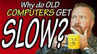 Why do Computers get Slower with Age? Top 5 fixes YOU can do!