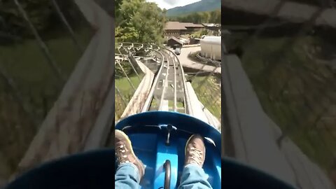 Lake Placid Cliffside Coaster #packyourbag #travel #rollercoaster