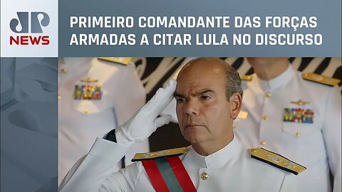 Almirante Marcos Sampaio Olsen assume o comando da Marinha brasileira