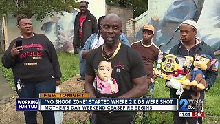 Baltimore neighborhood where two children shot is now a 'No Shoot Zone'