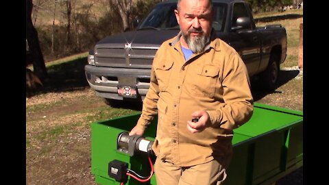 #R023 Building a Lawn Trailer with a Powered Dump Bed Part 3