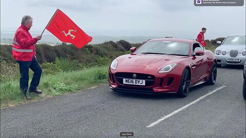 Isle of Man, Sloc Mountain, Jaguar F-Type S (May 2023)