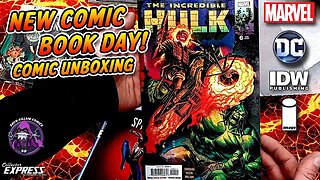 New COMIC BOOK Day - Marvel & DC Comics Unboxing November 22, 2023 - New Comics This Week 11-22-2023