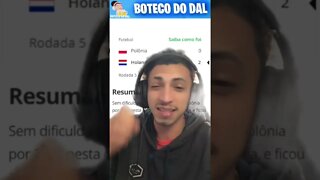 Papo de boteco #3 - Polônia x Holanda - A HOLANDA É MTO RÁPIDA CARA