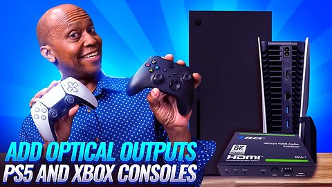 Add Optical Outputs To Your PS5 & Xbox