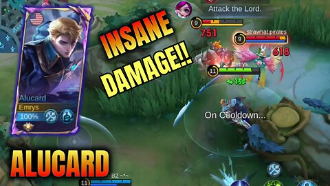 INSANE DAMAGE!! Mythic Ranked Alucard