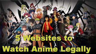 5 Legal Websites to Watch Anime