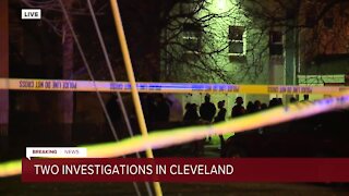 Teen injured at Cleveland housing project, police on scene