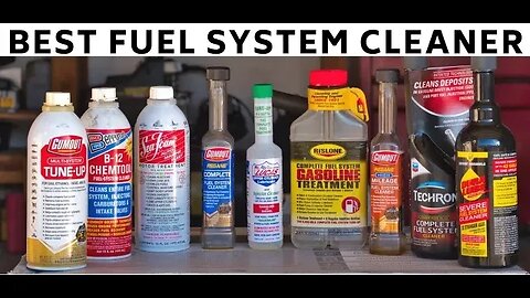 Best Fuel Injector Cleaner?