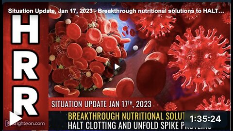 Breakthrough nutritional solutions discovered that may HALT CLOTTING and UNFOLD spike proteins
