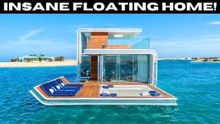 INSIDE A $5 MILLION Floating Sea Villa With Underwater Bedrooms