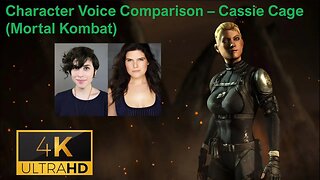 Character Voice Comparison - Cassie Cage (Mortal Kombat)