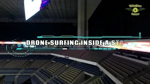 Surfing Inside a Stadium With the DJI Avata FPV Drone
