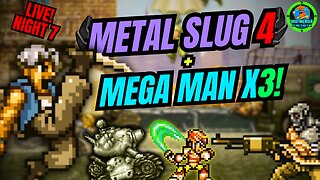 WEIRDEST ARCADE GAMES EVER! Metal Slug 4 + Mega Man X3 #live #metalslug4 #megamanx3