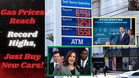 Gas Prices Reach All-Time Highs, Biden's Solution: Buy Electric Cars!