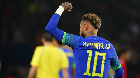 Gol de Neymar Brasil 5 x 1 Tunisia | Amistoso internacional 2022