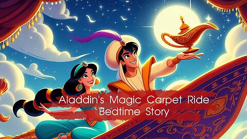 Aladdin's Enchanting Magic Carpet Ride: A Tale of Wonders and Dreams | Animated Bedtime Story