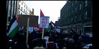 Irish Palestinian Solidarity March, Dublin City 18/11/23