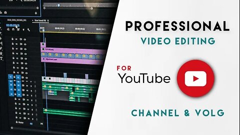 I will do professional video editing for your youtube channel vlog