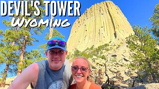 A HOT Day At Devil's Tower Wyoming 🥵 Red Beds Trail