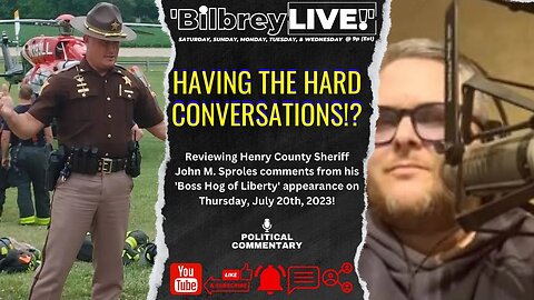 "Having the Hard Conversations!?" | Bilbrey LIVE!