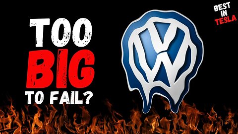 Too Big To Fail? Or Too big to bail out? VW's MOUNTAIN of Debt!