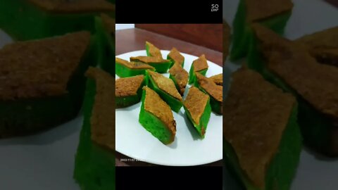 Bingka Pandan Honey comb