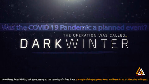 Operation Dark Winter, The Secret US Germ Games proves that the COVID was a bio-attack on the US.