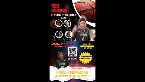 Ke’Vonshaye Stackhouse Press Conference and After Party
