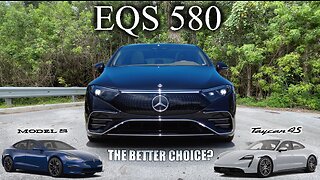 The EQS 580 is the ULTIMATE Luxury EV: Better than the Model S or Taycan? | Mercedes EQS 580 Review