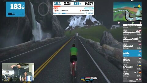 Ride with me on ZWIFT 30 minute ride for 8 miles | Watopia | Cycling Indoors