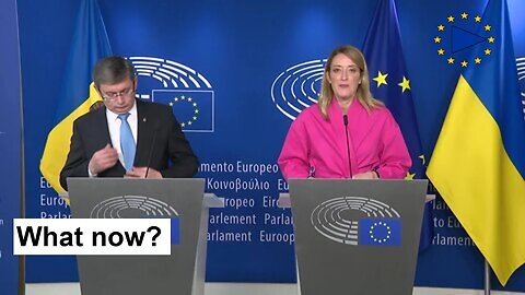 🇪🇺 Roberta METSOLA & Igor GROSU Joint Press Point: EU Grants Moldova Candidate Status 🇪🇺