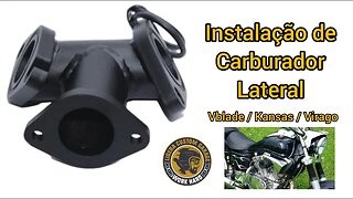 Dica: Instalação de carburador yes125 na Vblade / kansas / Virago