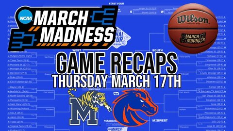 NCAA March Madness RECAP: Memphis v. Boise St.