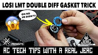 Losi LMT Double Diff Gasket Trick - Tech Tips With A Real JERC!