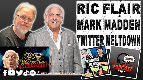Ric Flair VS Mark Madden BEEF | Clip from the Pro Wrestling Podcast Podcast | #ricflair #markmadden