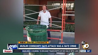 Muslim community calls attack a hate crime