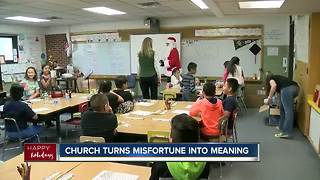Santa surprises Commerce City kids with presents from local church