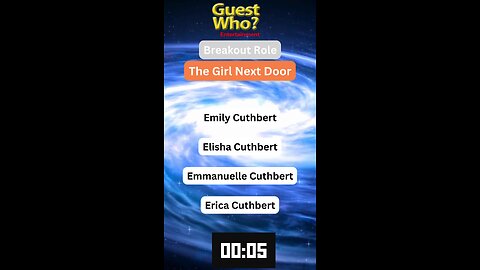 Guest This Actress #144 Like A Quick Quiz? | The Girl Next Door