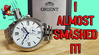 Orient TriStar - I ALMOST SMASHED IT! (with MACRO!)