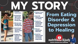 MY STORY: From Vegetarian and Keto to Carnivore | Eating Disorder and Depression to Healing