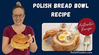 Polish Bread Bowl Recipe (That You Can Serve Soup or Goulash In!)